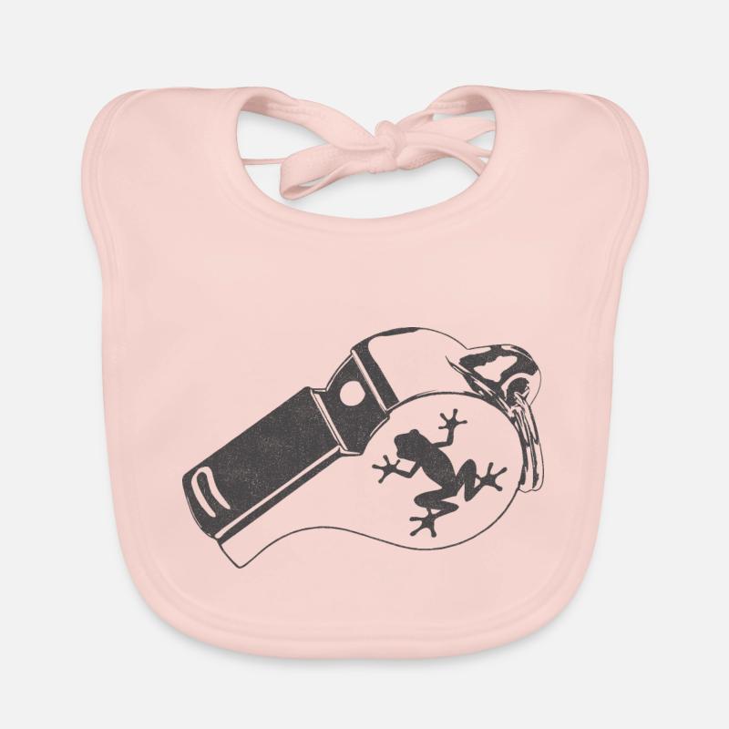 Trillerpfeife Baby Bio-Lätzchen