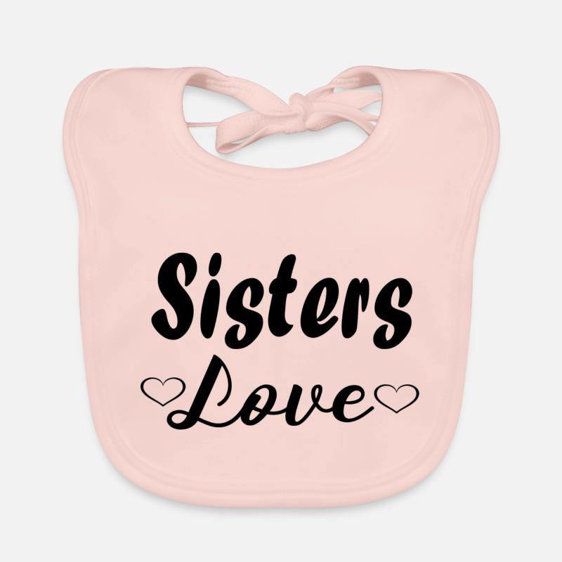 Sisters Love Organic Baby Bibs