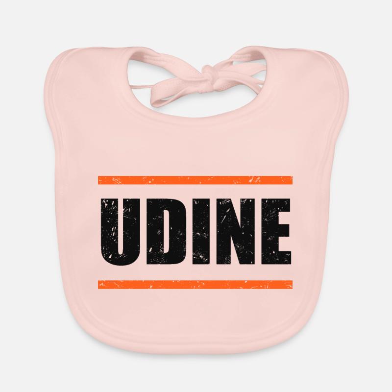 Millésime Udine - Bavoir bio Bébé - rose
