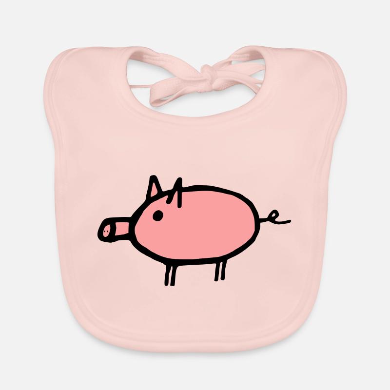 Maiale Bavaglino ecologico per neonato