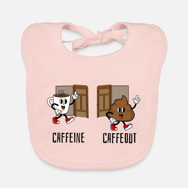 Caffeine Caffeout Baby Bio-Lätzchen
