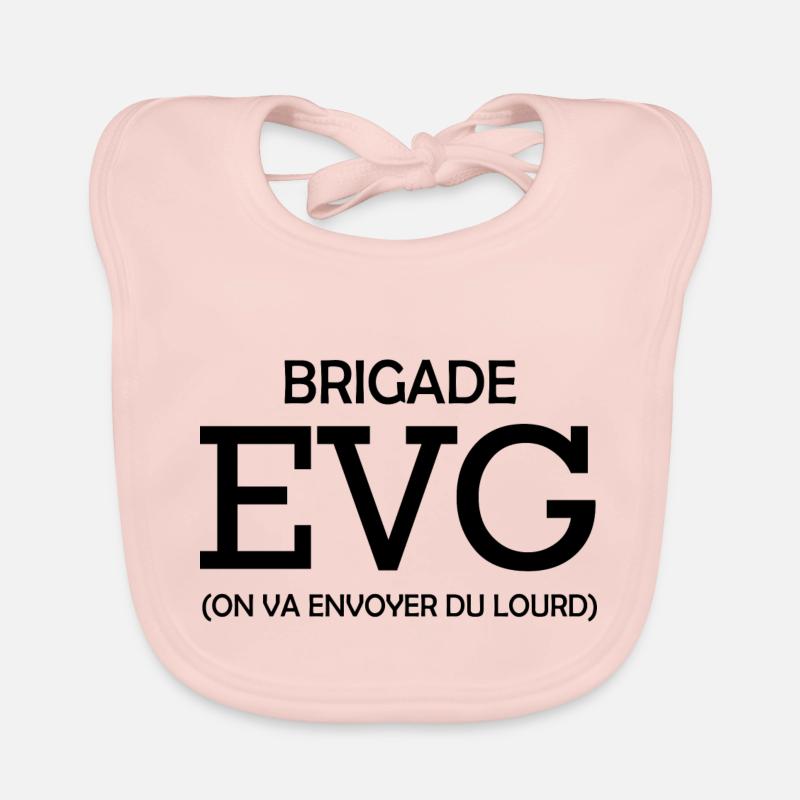 brigade evg / team evg Bavoir bio Bébé