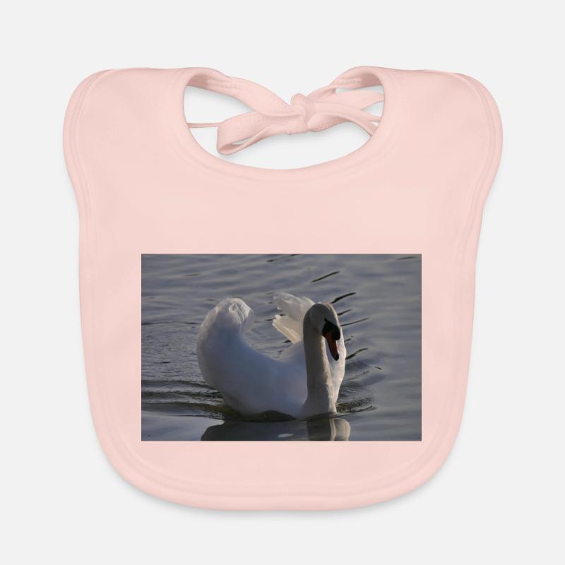 Schwan Poster Baby Bio-Lätzchen