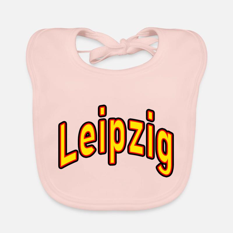 Leipzig - Bavoir bio Bébé - rose