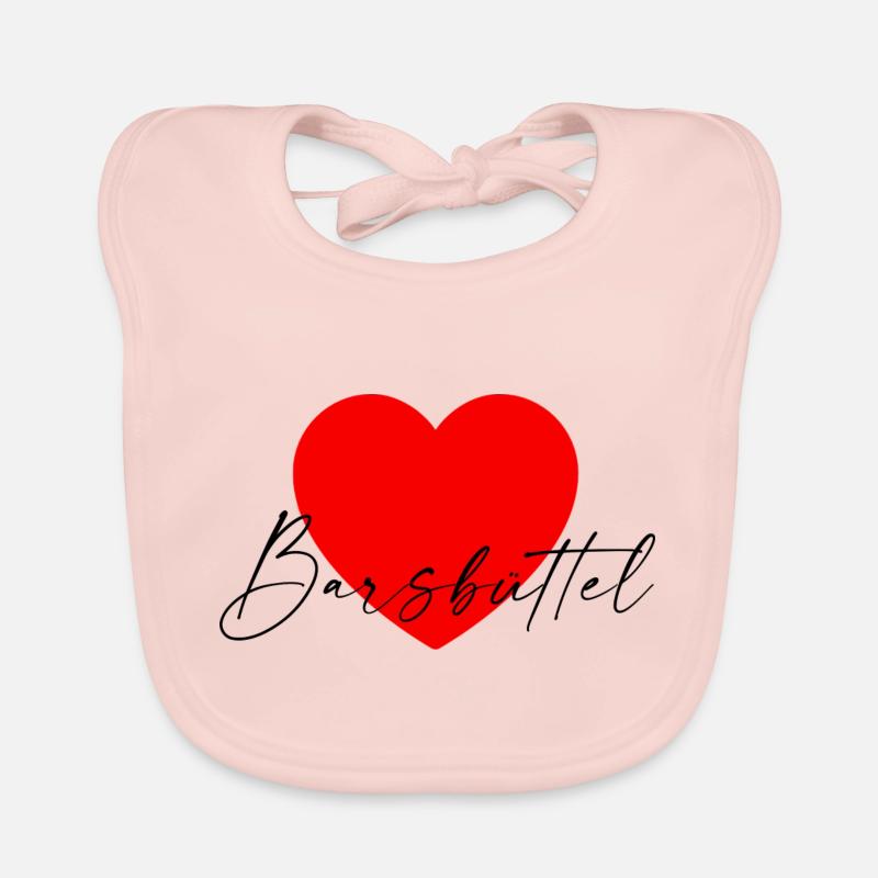i Love Barsbüttel Baby Bio-Lätzchen