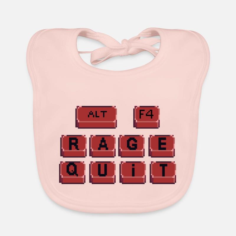 Rage quit Organic Baby Bibs