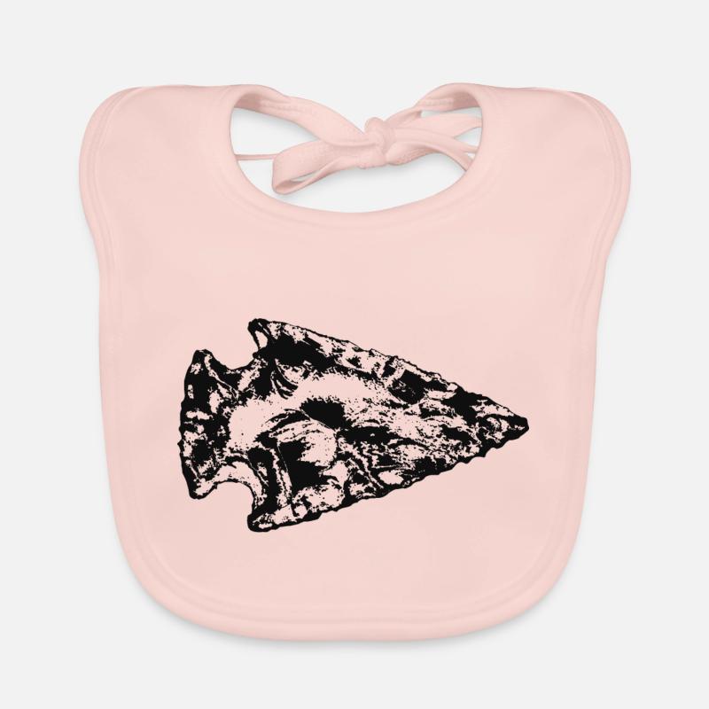 Pointe de flèche Bavoir bio Bébé