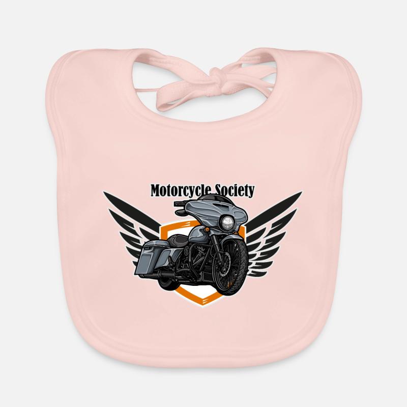 Chopper // Custom // Moto Bavoir bio Bébé