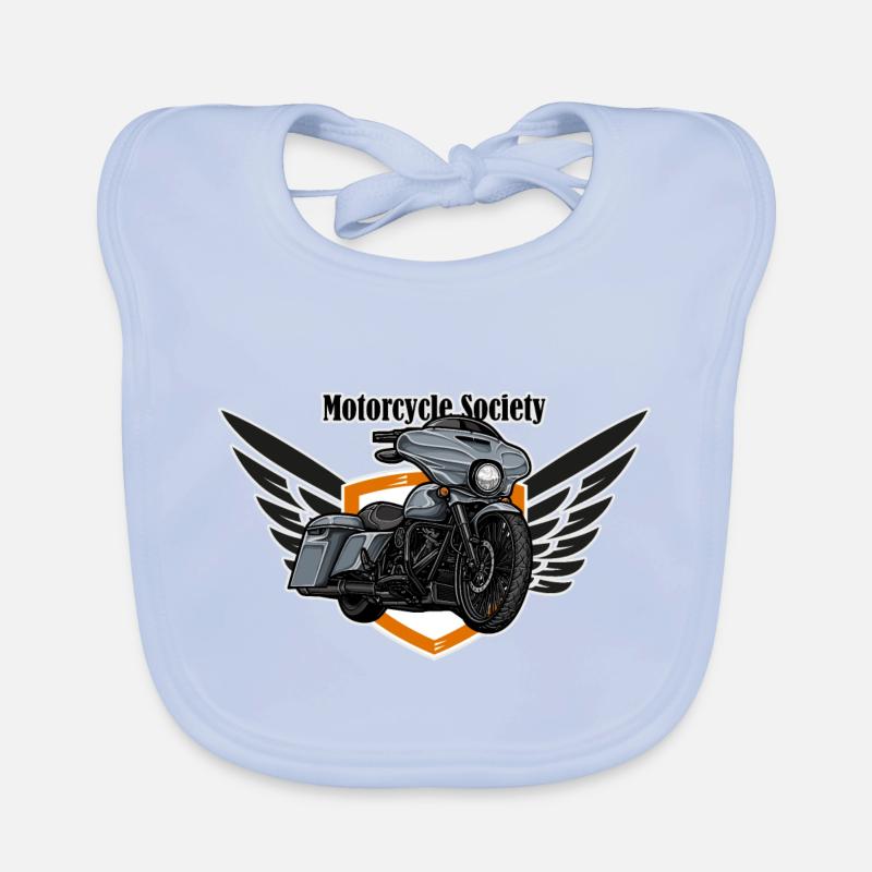 Chopper // Custom // Moto Bavoir bio Bébé