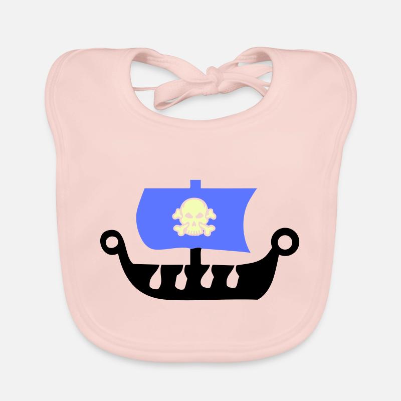 bateau pirate Bavoir bio Bébé