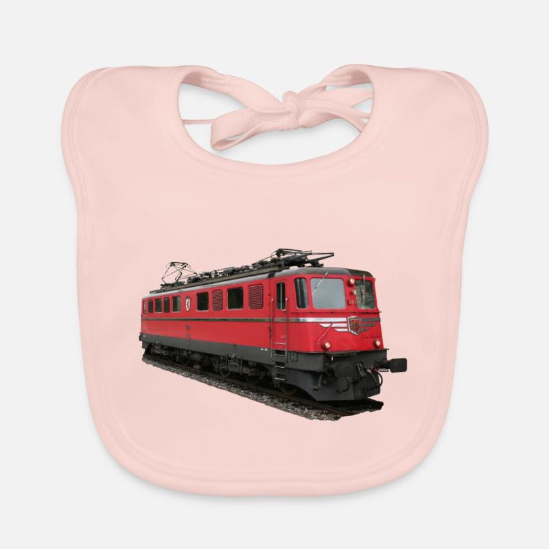 Locomotive CFF Bavoir bio Bébé