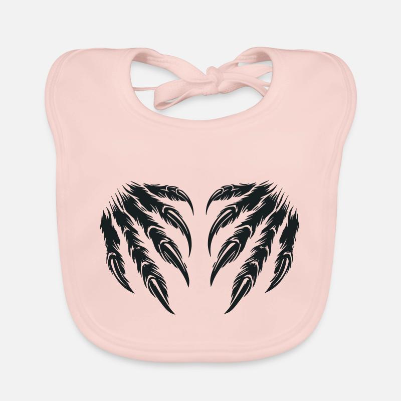 Griffes 2 Bavoir bio Bébé