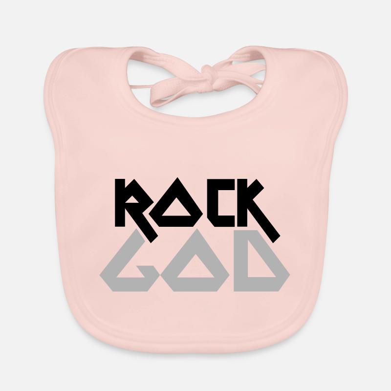 DIEU DE ROCHE Bavoir bio Bébé