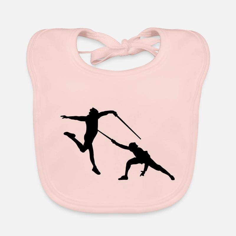 Fechten Baby Bio-Lätzchen