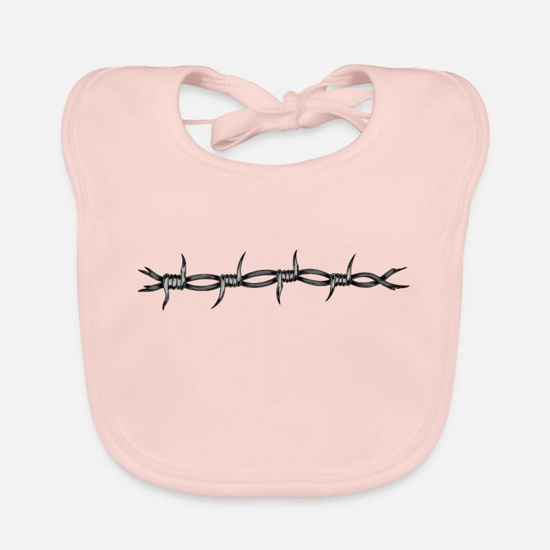 stacheldraht Baby Bio-Lätzchen