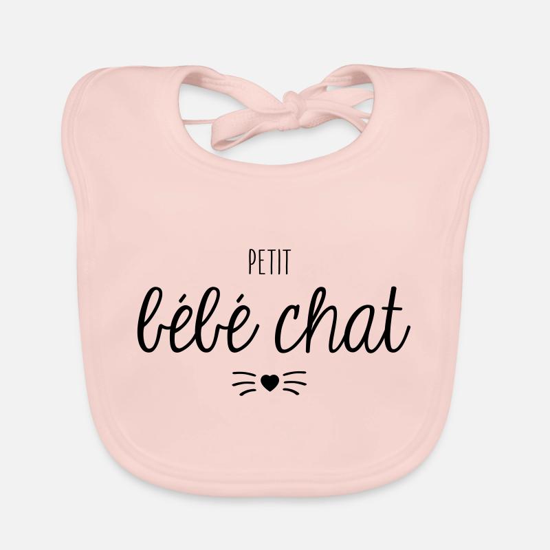 Petit bébé chat Bavoir bio Bébé
