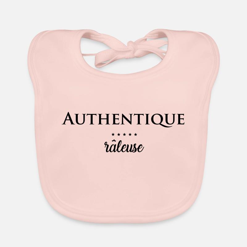 AUTHENTIQUE RALEUSE Bavoir bio Bébé