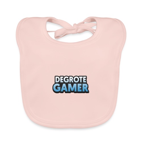 Logo degrotegamer - Bio-slabbetje voor baby's