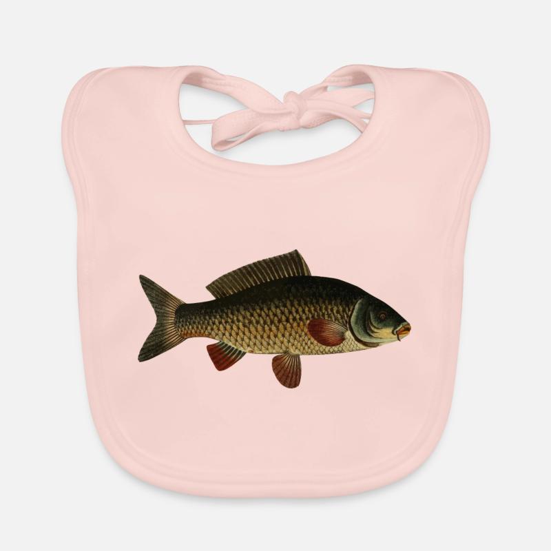 Fisch Karpfen Baby Bio-Lätzchen