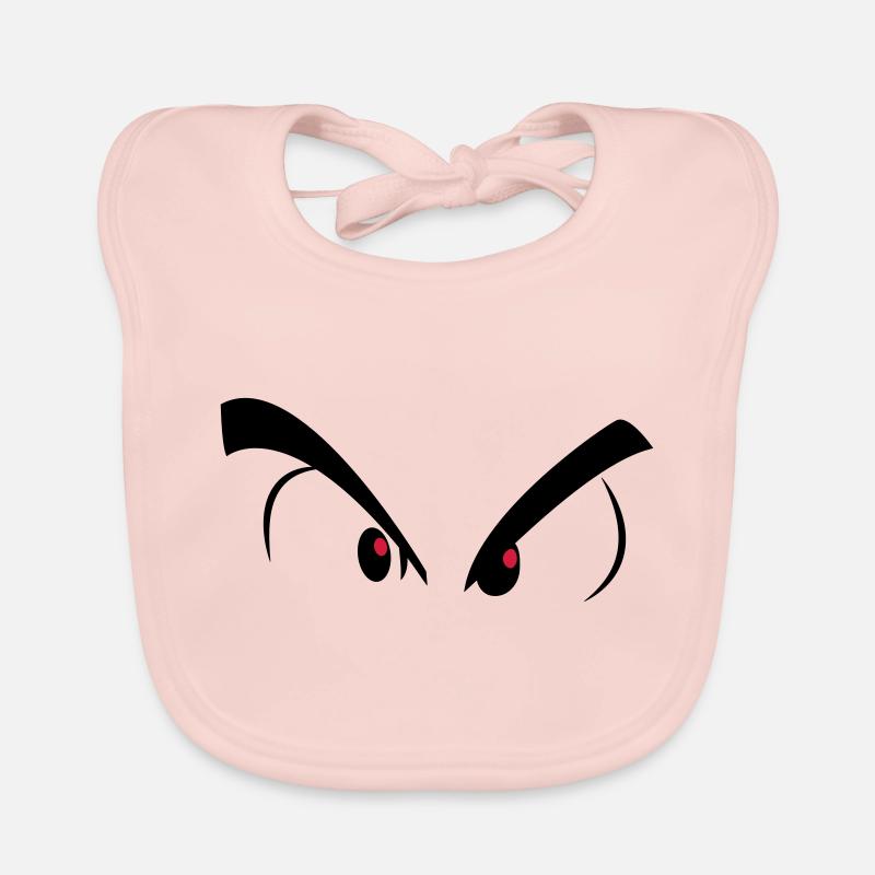 bad eyes Organic Baby Bibs