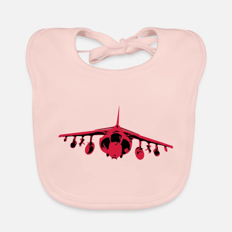 Harrier Front Organic Baby Bibs