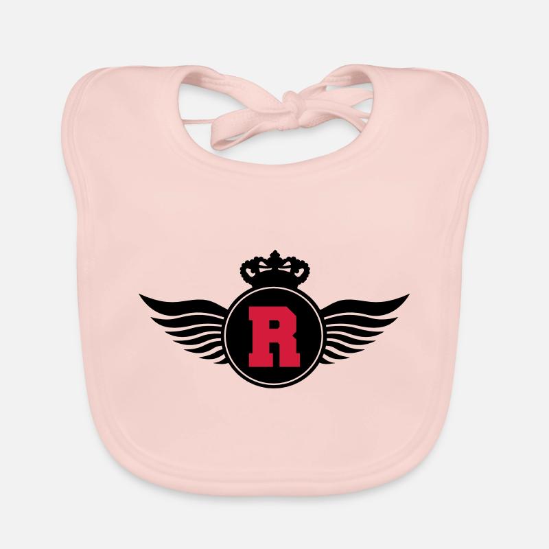 r_letter_shield_c2 Bavoir bio Bébé