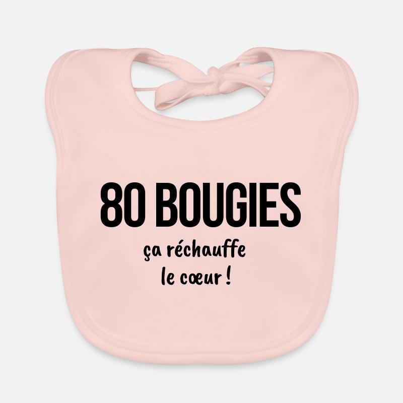 80 ans 03 Bavoir bio Bébé