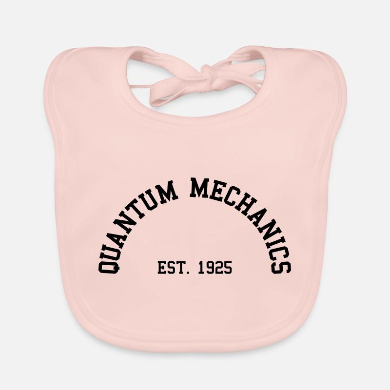 Quantum Mechanics - Est. 1925 (Half-Kreis) Baby Bio-Lätzchen