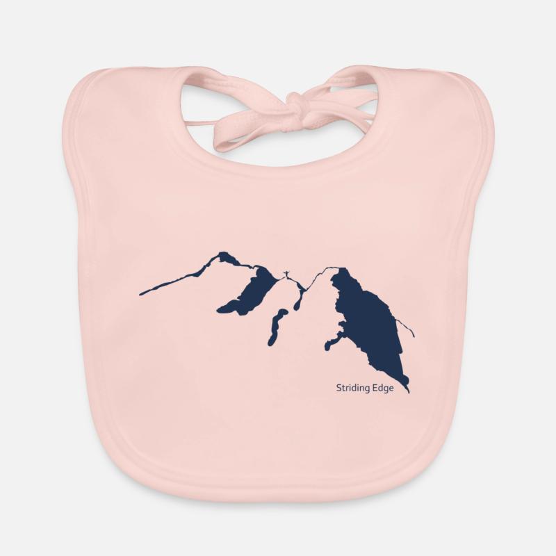 Striding Edge Organic Baby Bibs
