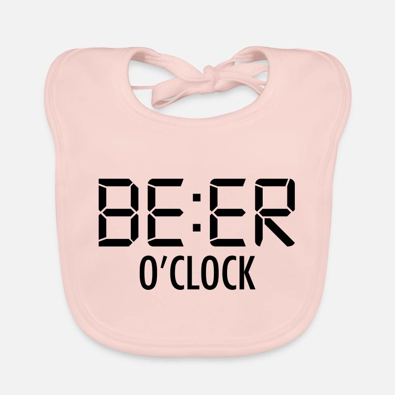 Beer O'clock Organic Baby Bibs