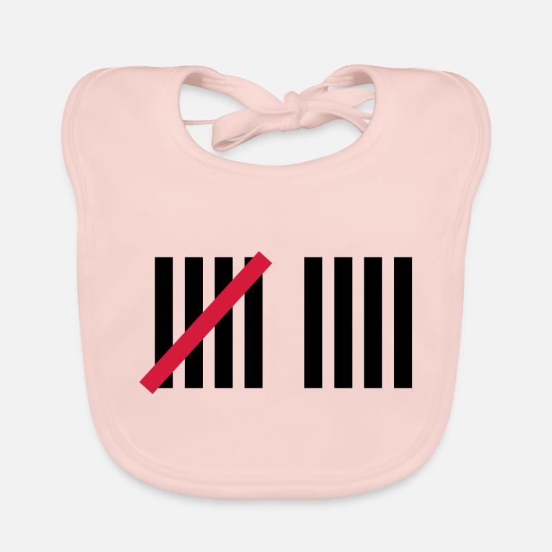 9 . Geburtstag Baby Bio-Lätzchen