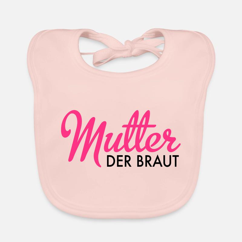 Mutter der Braut Baby Bio-Lätzchen