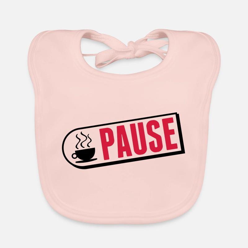 kaffee_pause_tm2 Organic Baby Bibs