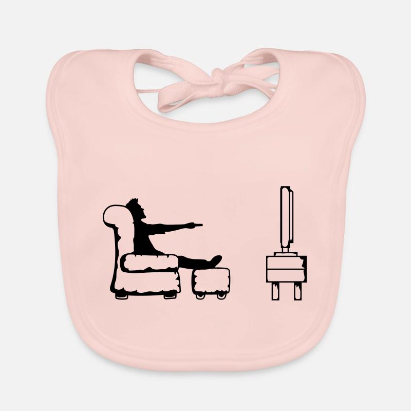 Bascule télécommande écran plat Bavoir bio Bébé