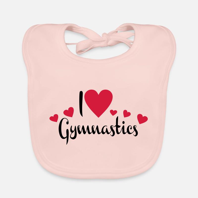 Gymnastics Organic Baby Bibs