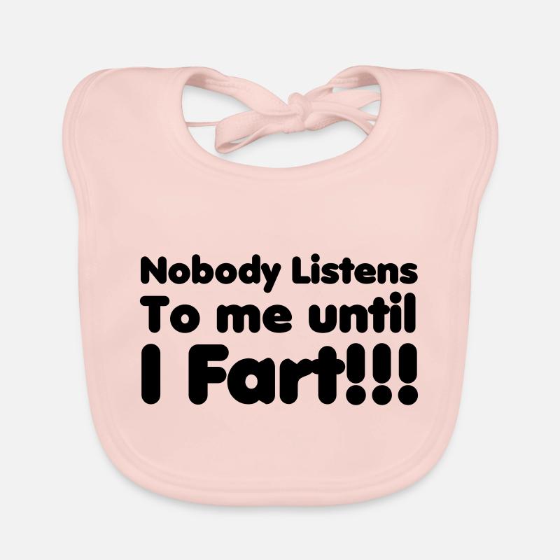 Fart Organic Baby Bibs