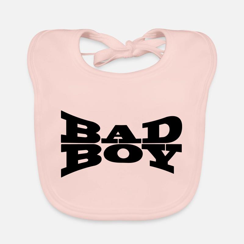 Bad boy bad boy Organic Baby Bibs