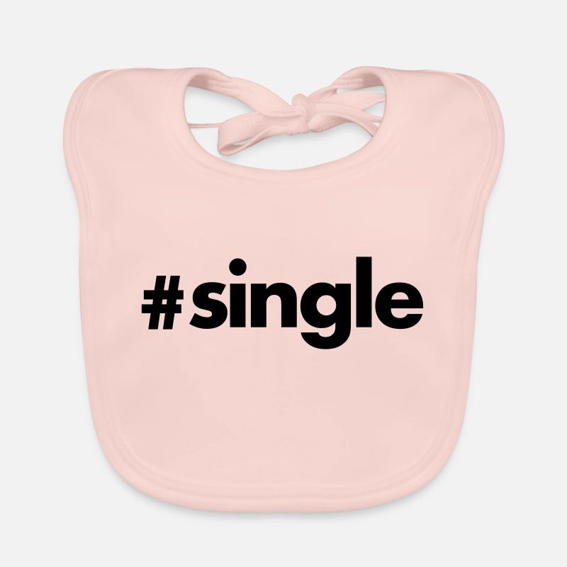 Single - Baby Bio-Lätzchen - Rose
