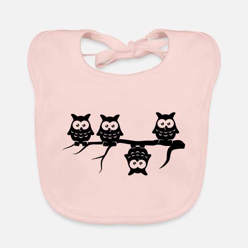 Be different 4 owls Abdulazeez differ Organic Baby Bibs