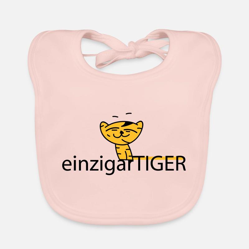 einzigartiger Tiger Baby Bio-Lätzchen