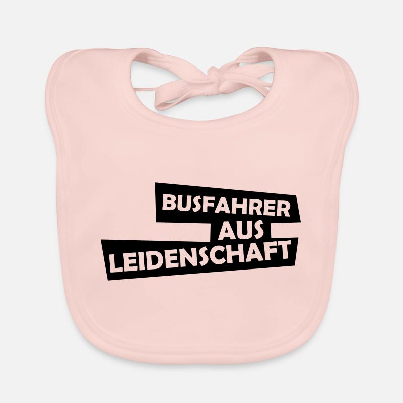 busfahrer aus leidenschaft Baby Bio-Lätzchen