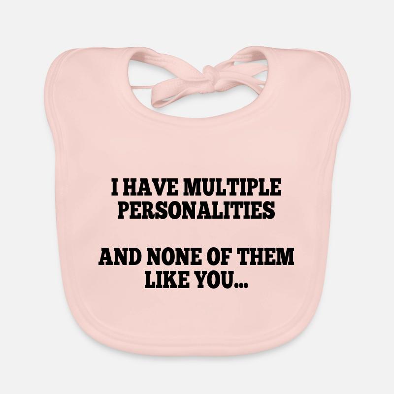 i have multiple personalities I Baby Bio-Lätzchen