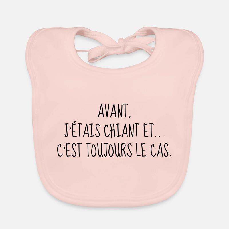Chiant - Citation - Humour - Comique - Fun Bavoir bio Bébé