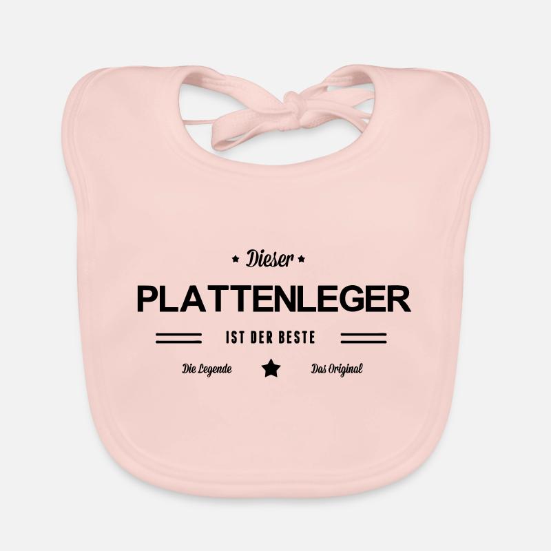Bester Plattenleger Baby Bio-Lätzchen