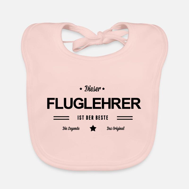 Bester Fluglehrer Baby Bio-Lätzchen