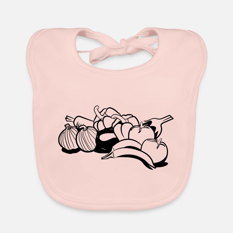 vegetables Organic Baby Bibs