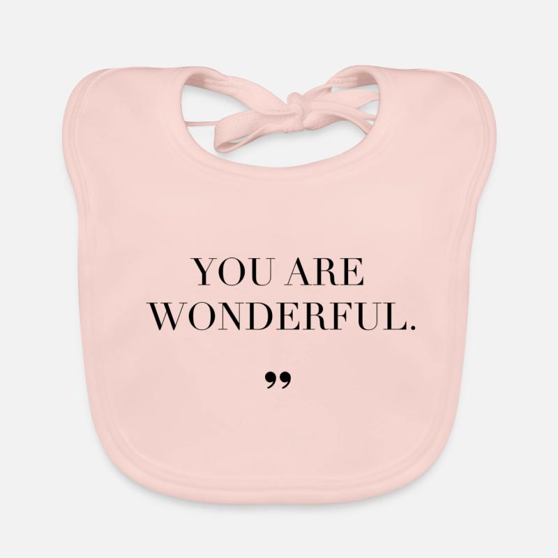 Compliment Statement Saying Gift Idea Organic Baby Bibs