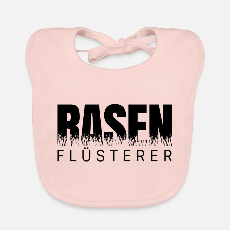 Rasenflüsterer - Rasen Flüsterer Gärtner Garten Baby Bio-Lätzchen