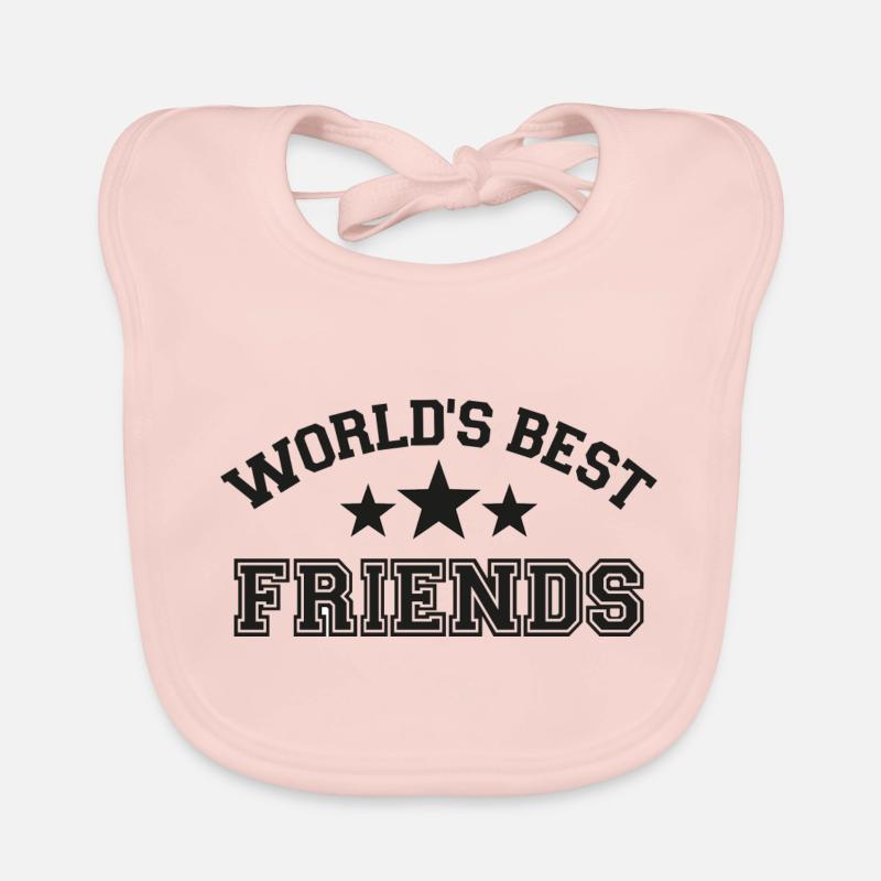 Beste Freunde Baby Bio-Lätzchen