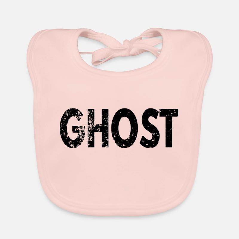 GHOST grunge look - PHANTOM Baby Bio-Lätzchen